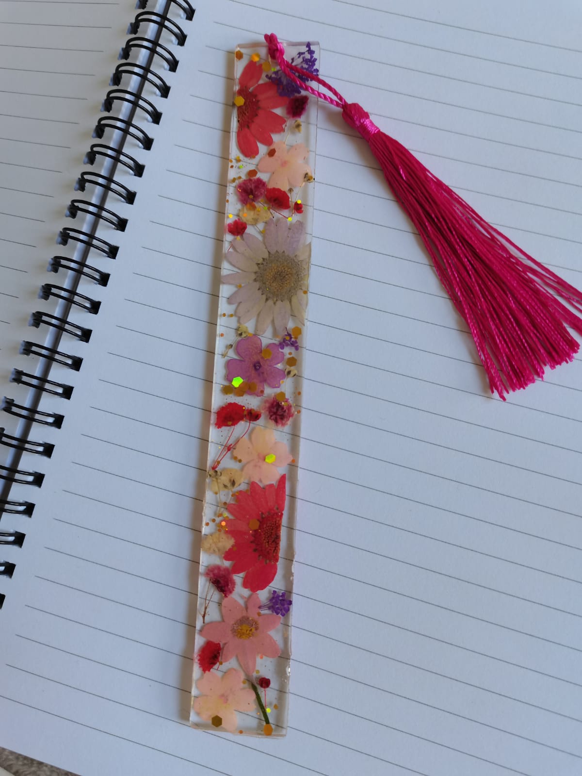 Floral Essence Resin Bookmark - Image 2